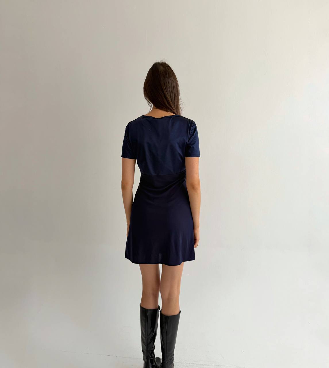 Vintage acetate blend French dress