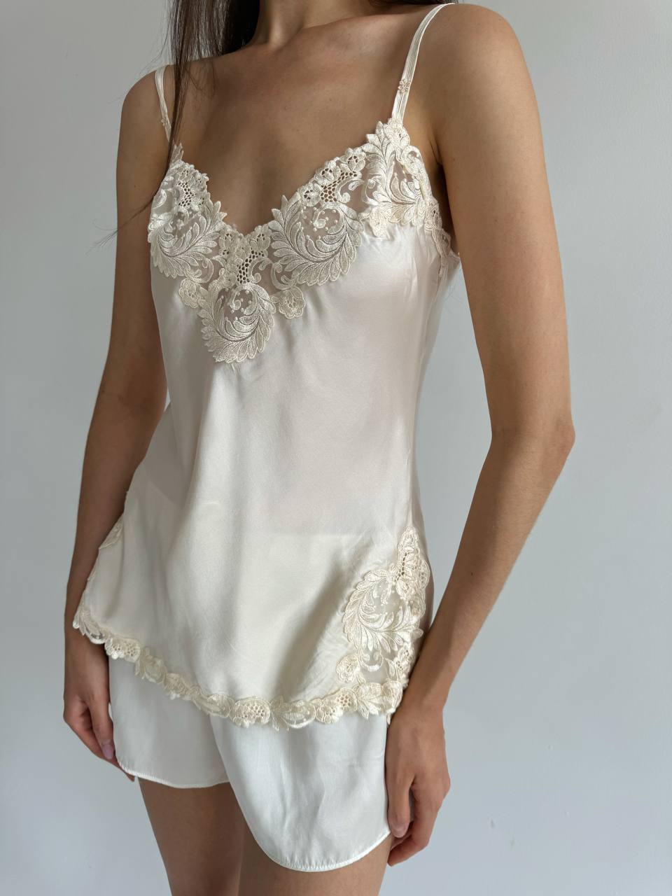 Vintage La Perla silk satin cami top