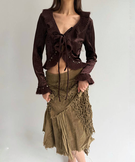 Vintage fairycore cardigan