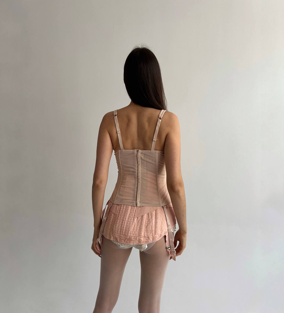 Chantal Thomass baby pink corset