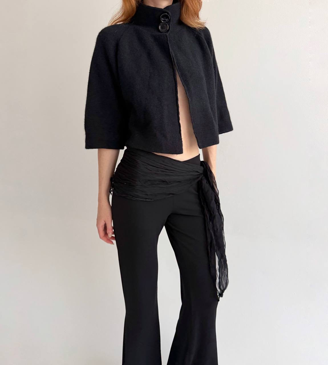 Vintage 70% lambswool 20% angora knitted cardigan