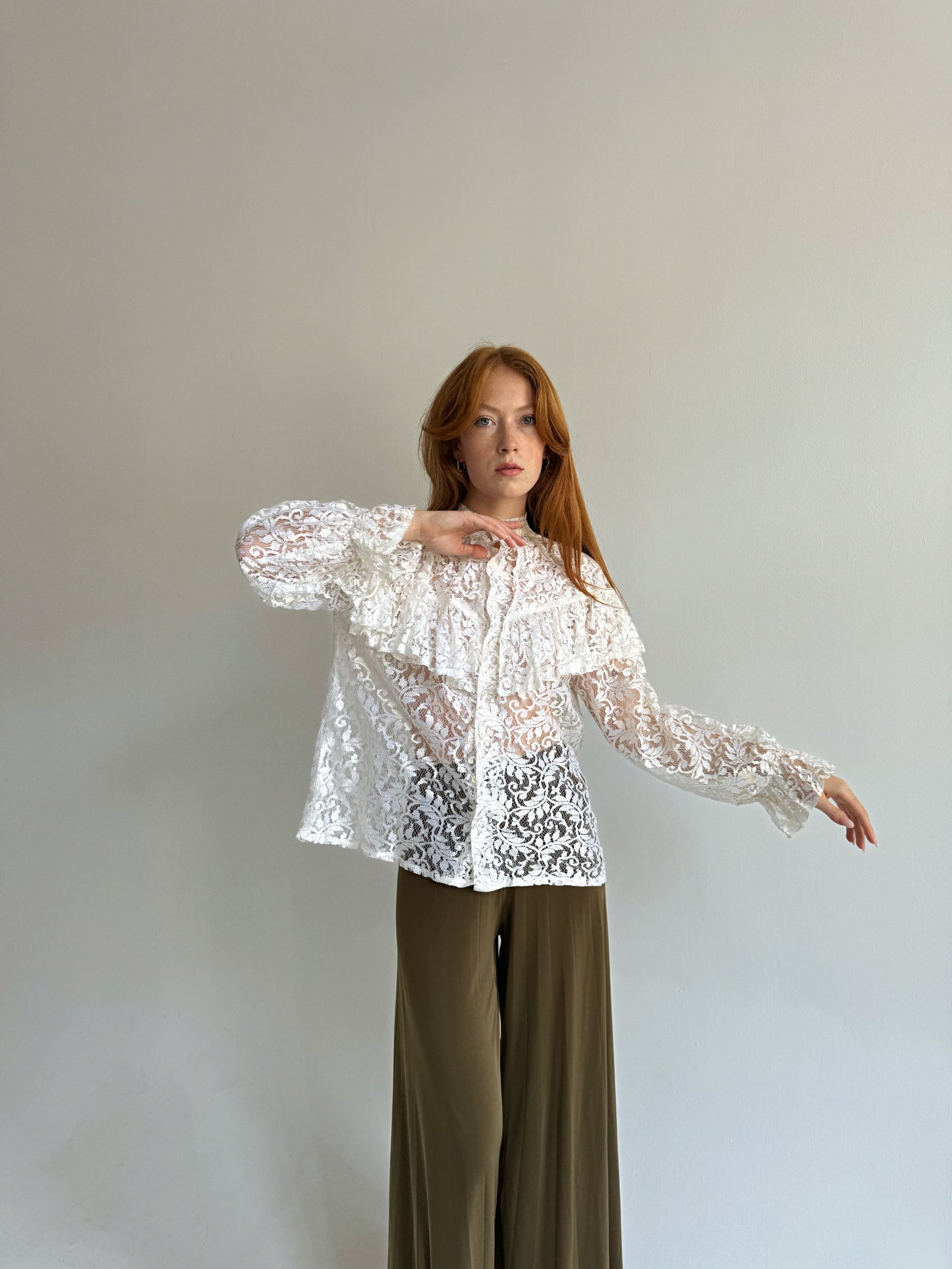 Vintage lace blouse