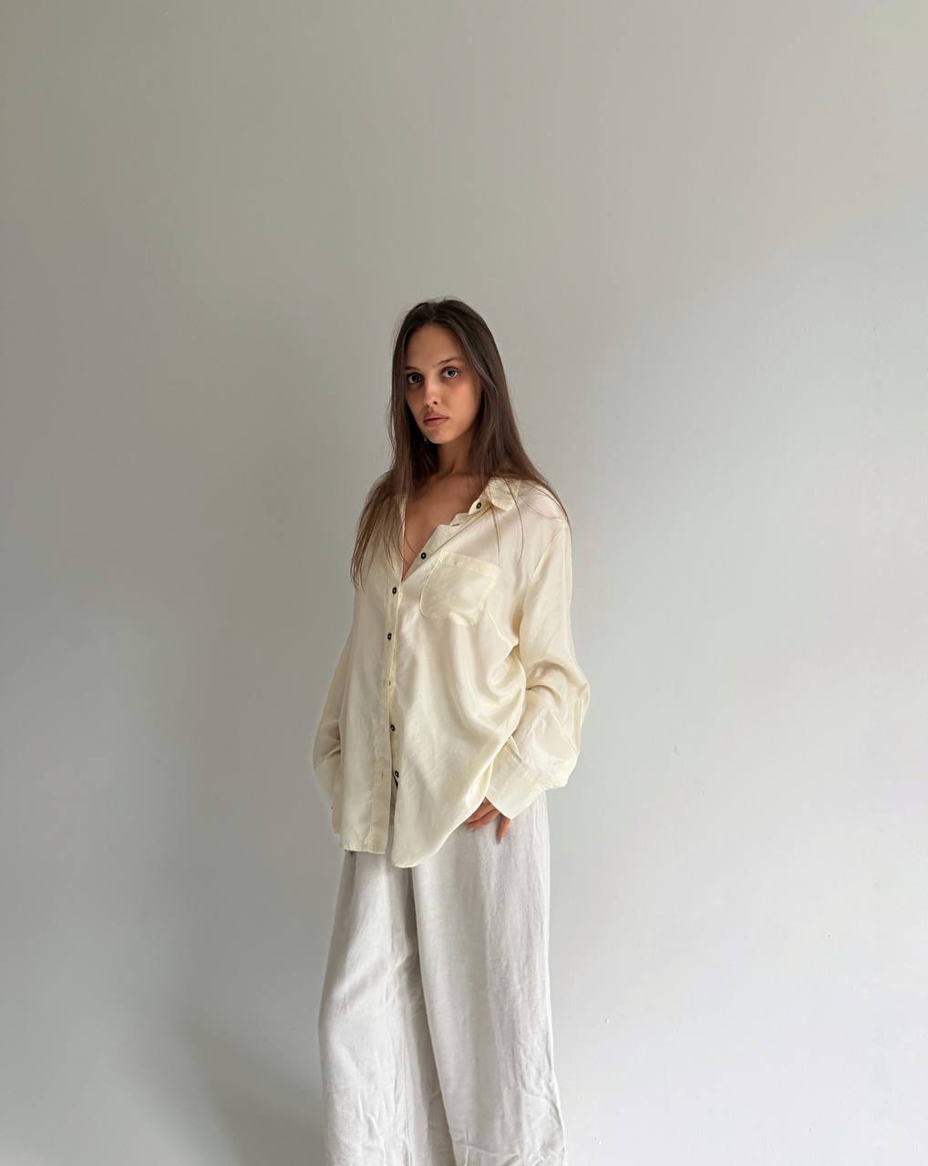 Vintage pure silk blouse