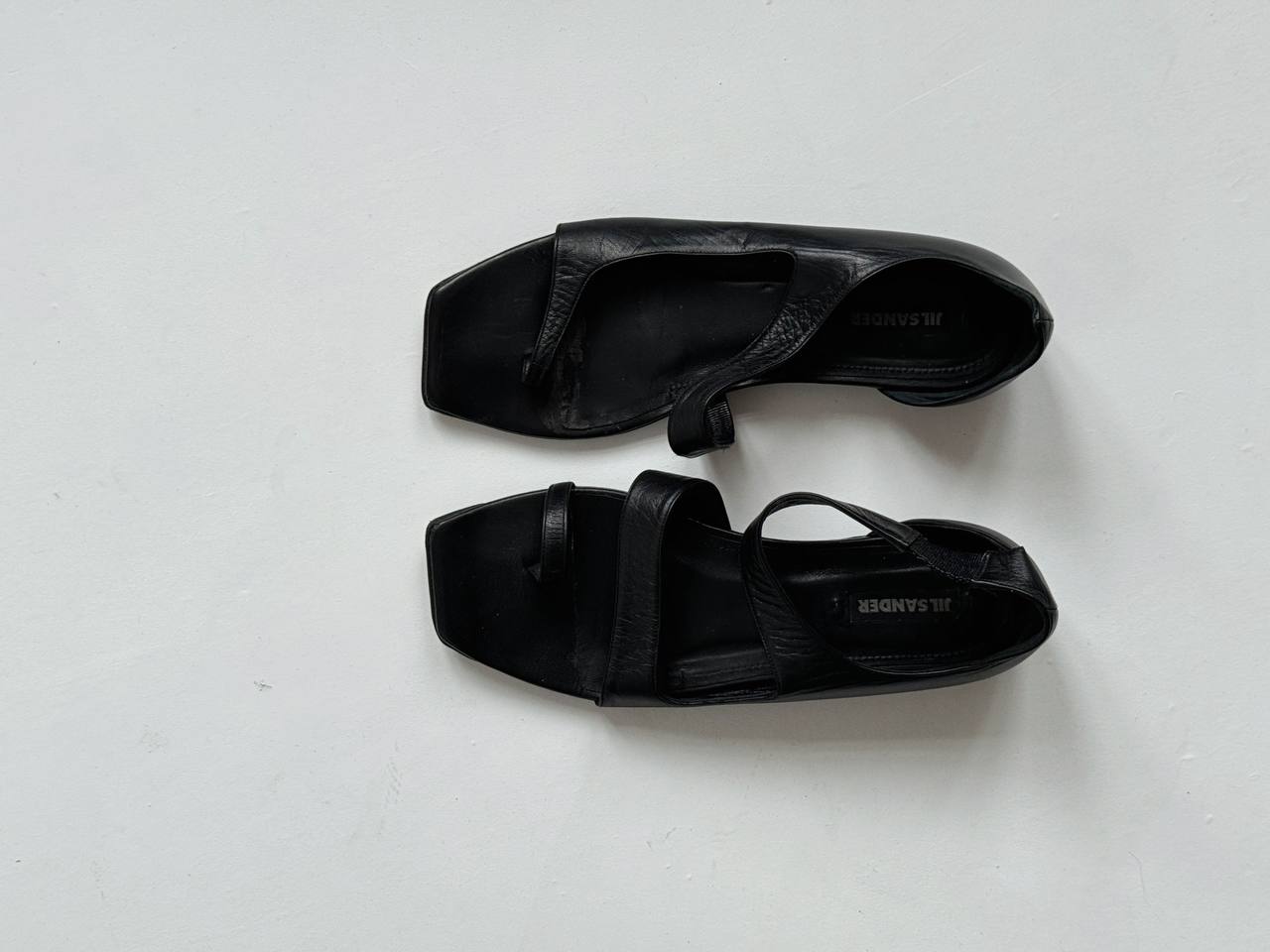 Jil Sander leather sandals