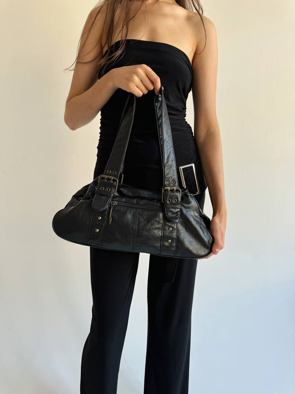 Vintage faux leather bag