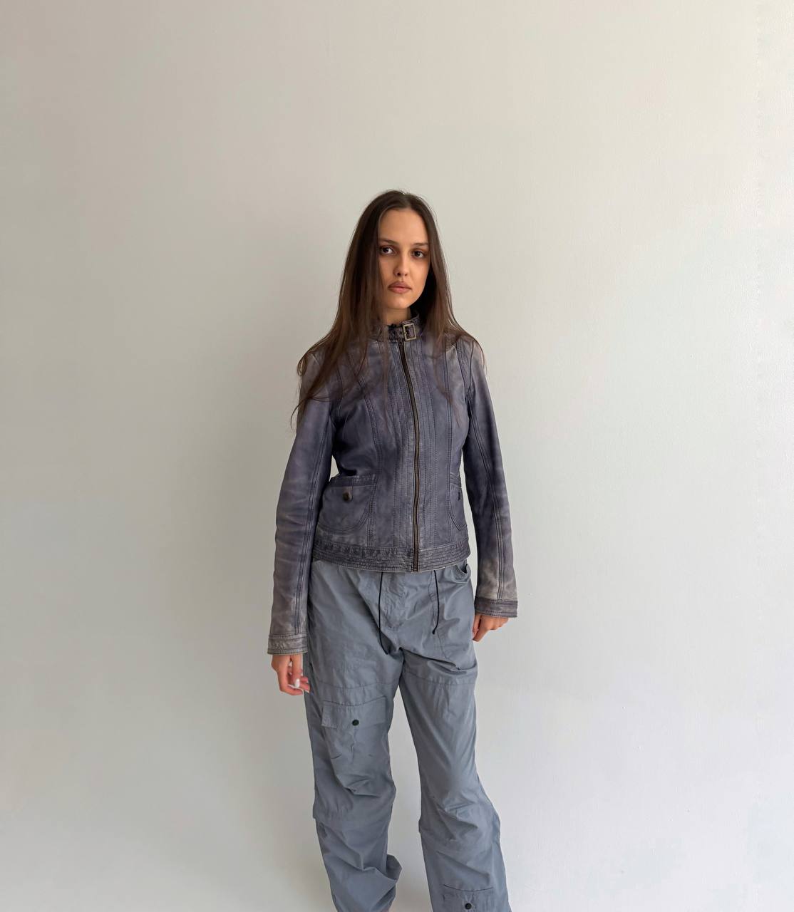 Vintage genuine leather jacket