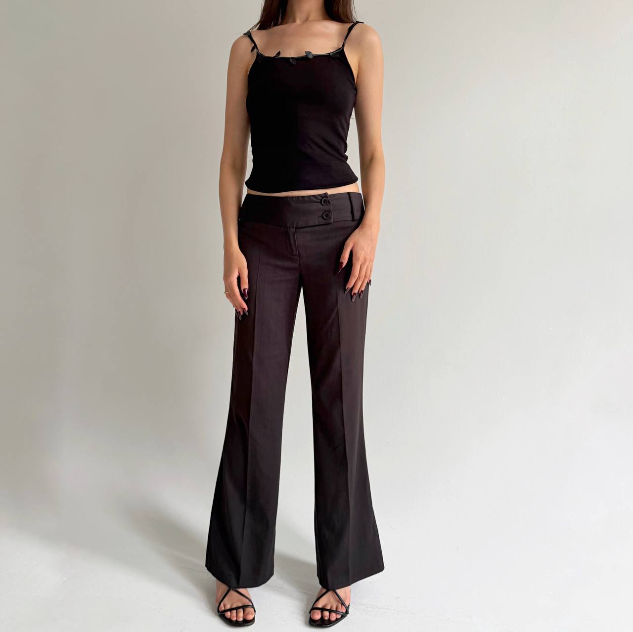 Vintage grey office siren pants
