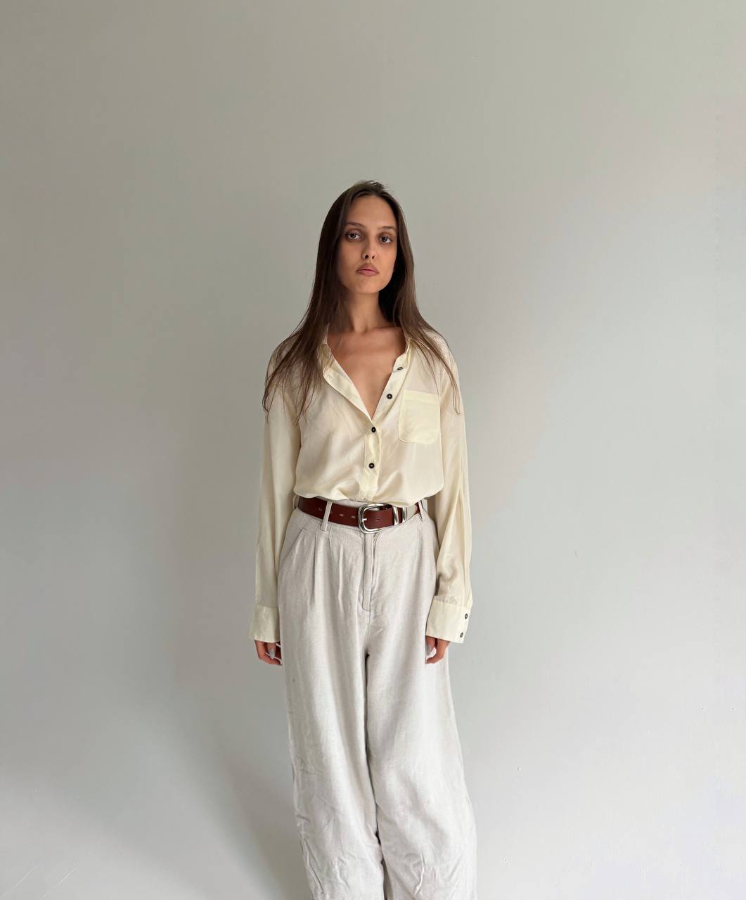 Vintage pure silk blouse