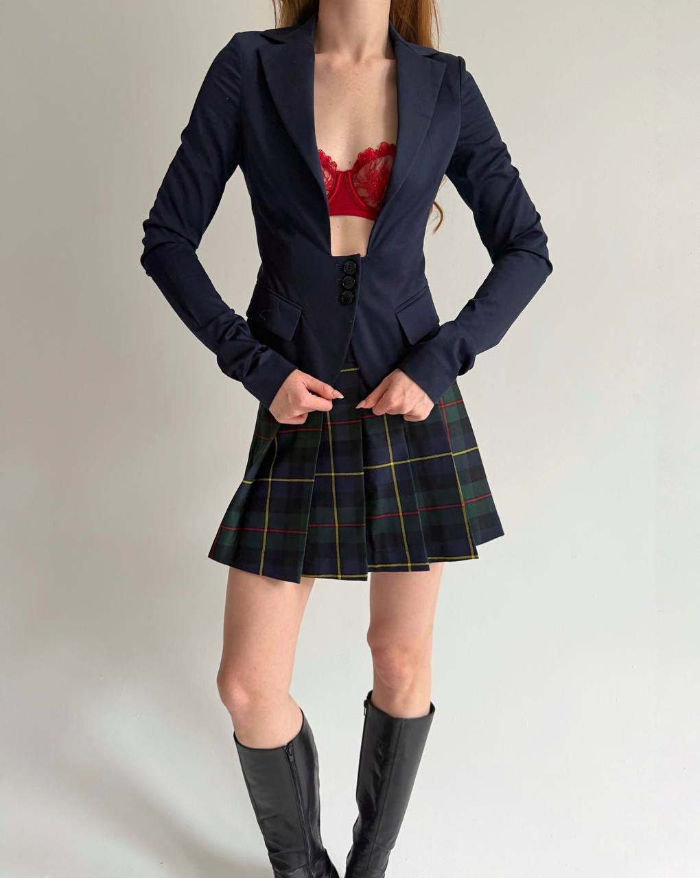 Vintage Patrizia Pepe 97% cotton blazer
