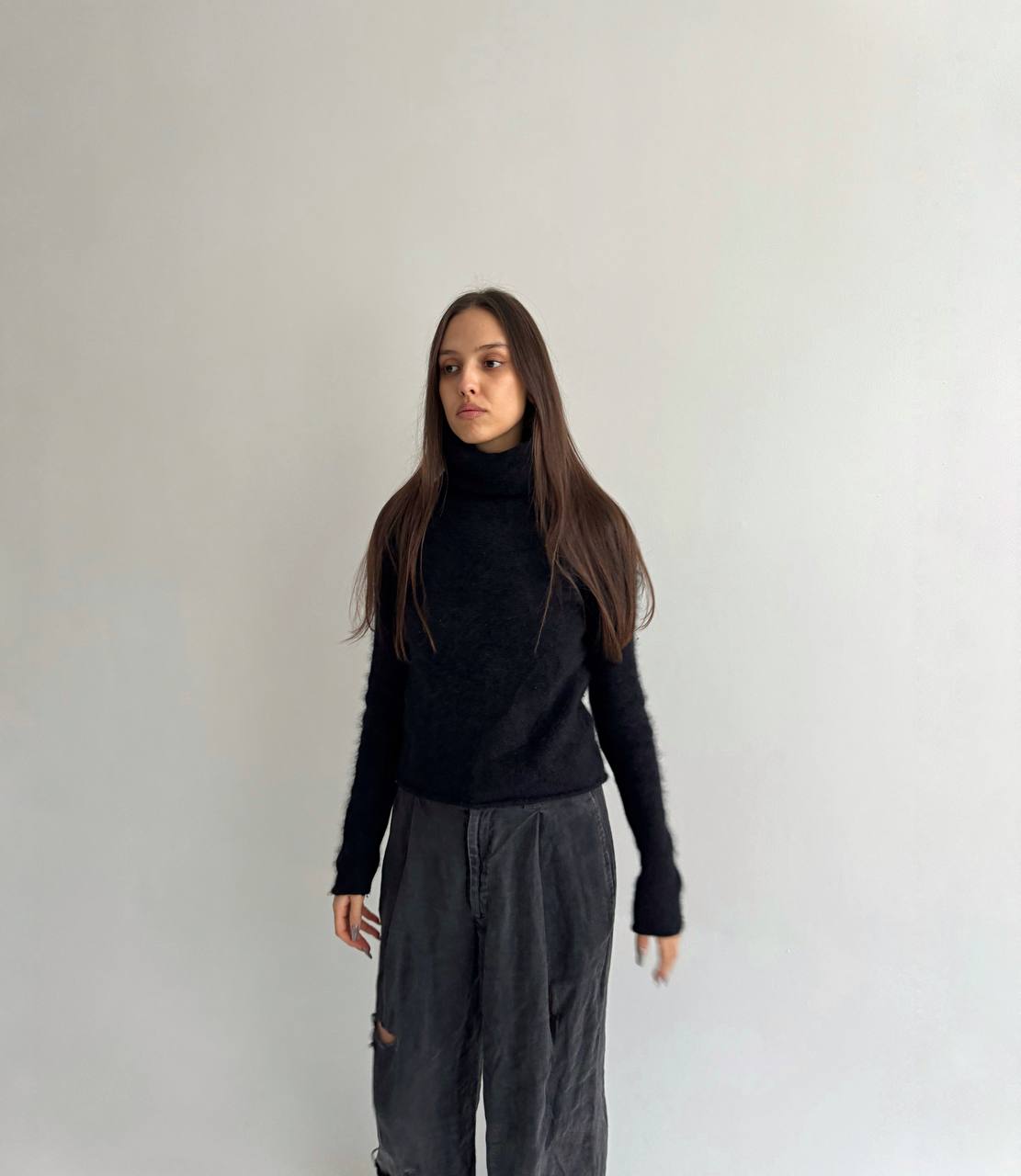 Vintage Plein Sud angora sweater