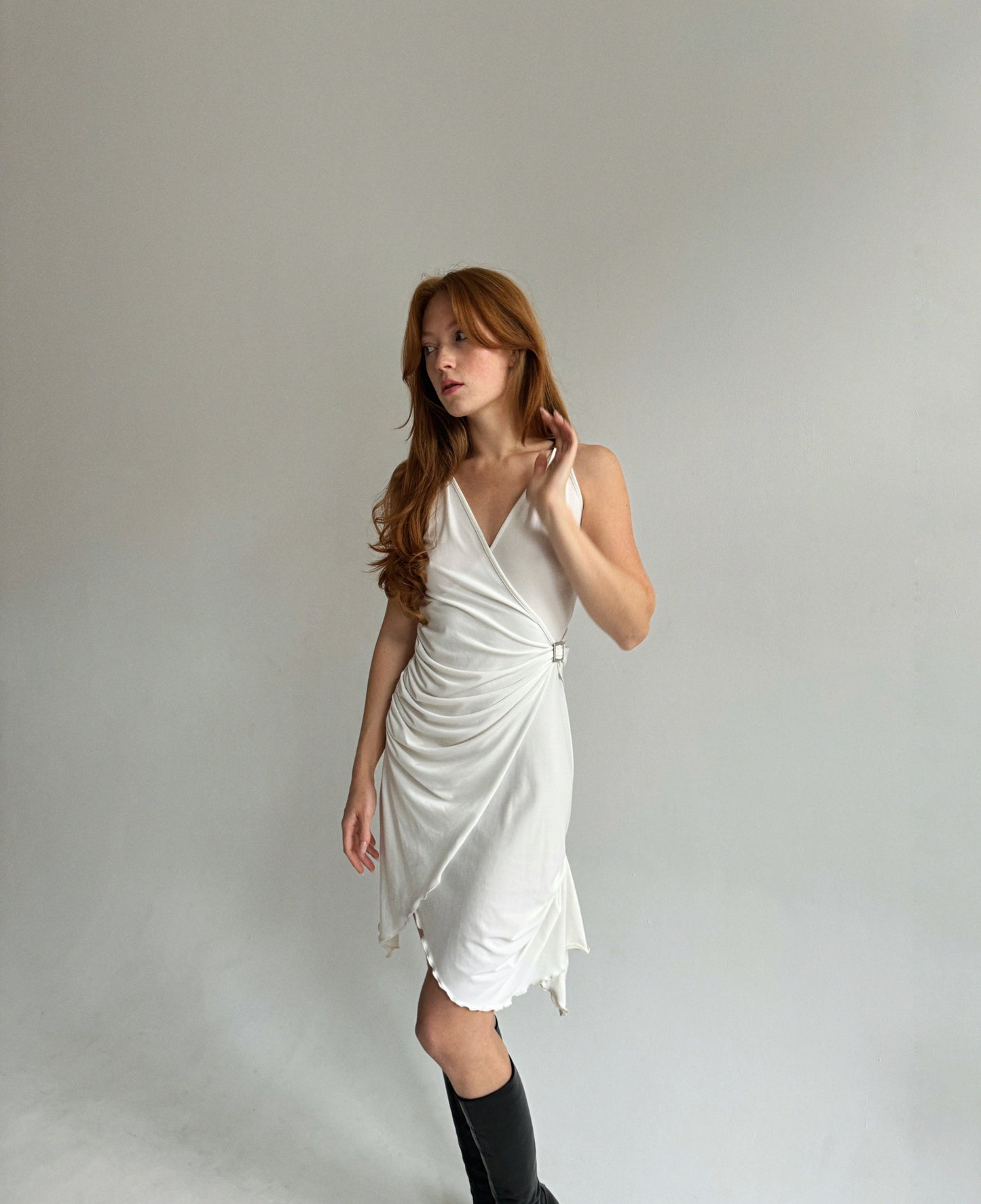 Vintage y2k white dress