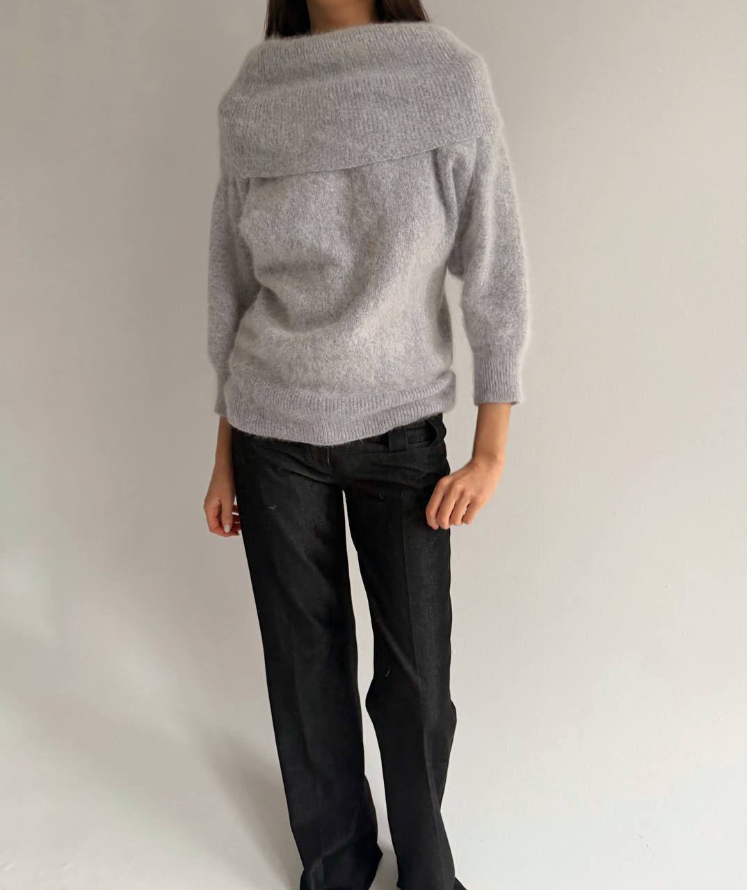 Vintage angora blend sweater