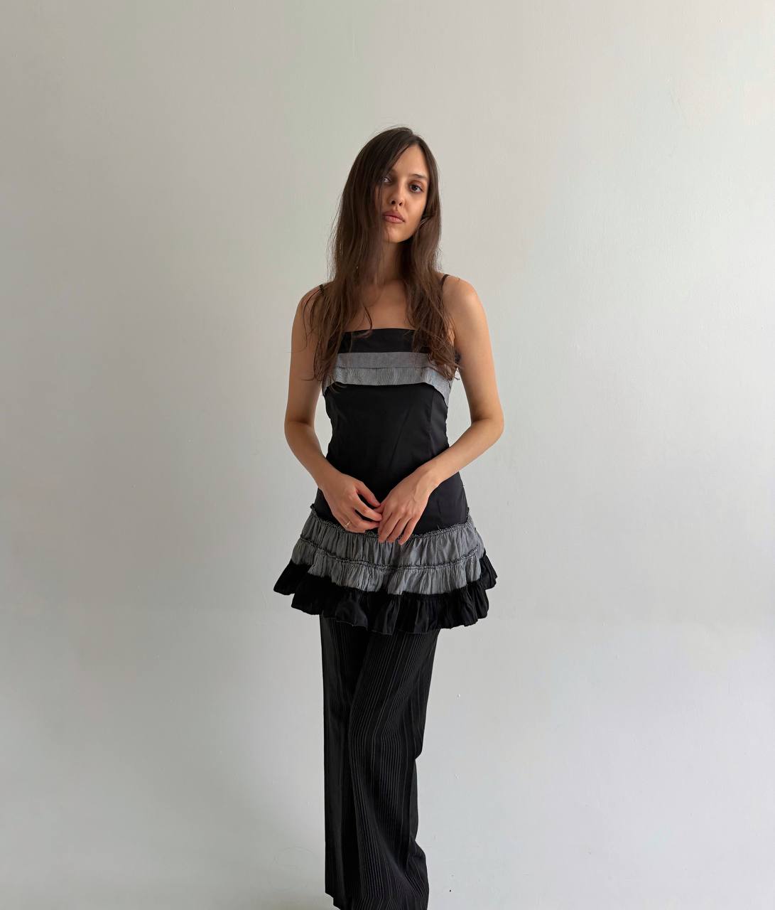 Vintage cotton blend dress like top