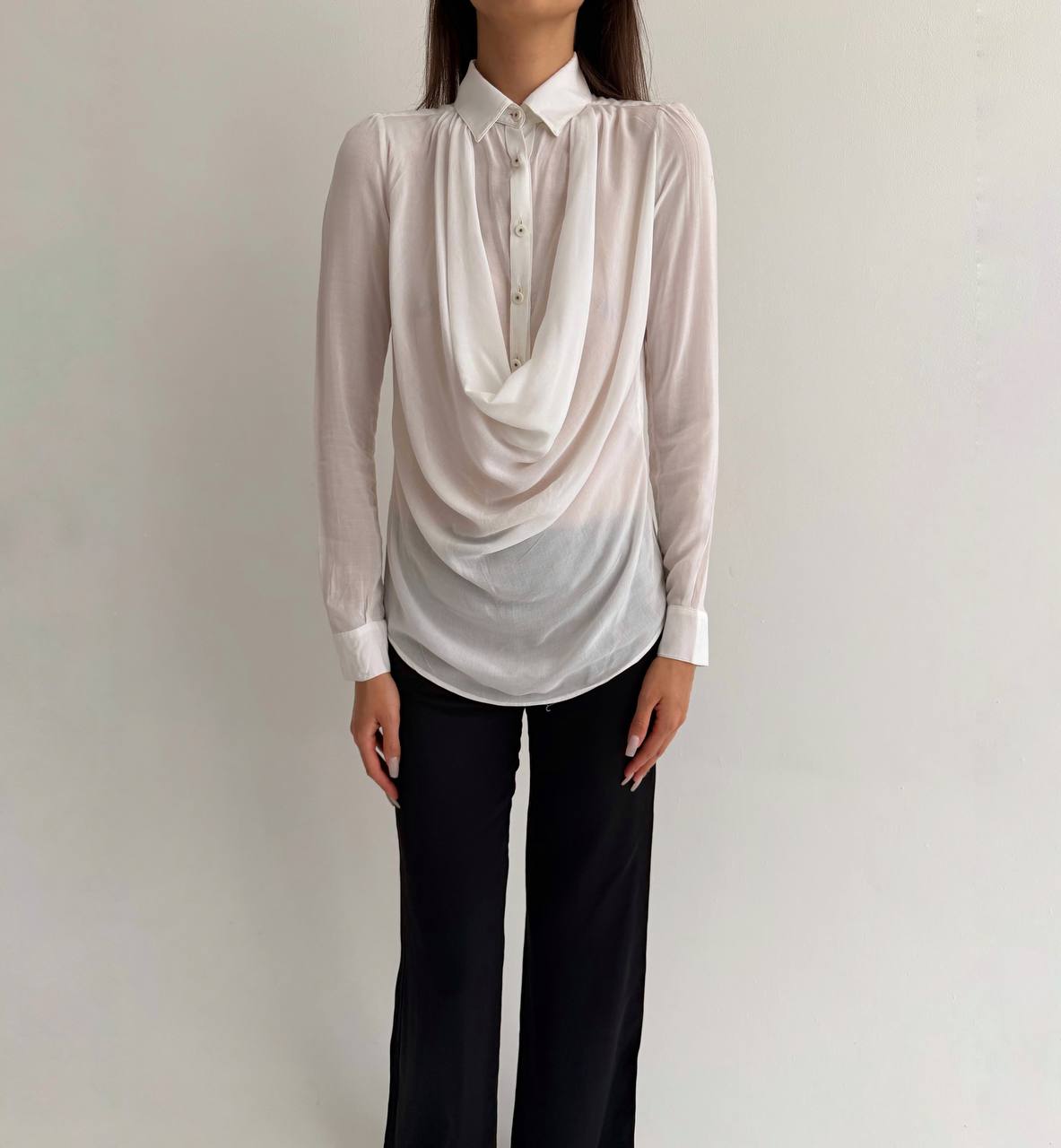 Vintage Plein Sud avant garde blouse
