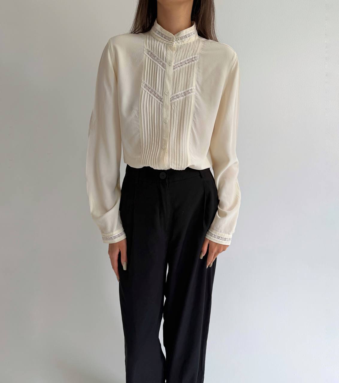 Vintage Laura Ashley pure silk blouse