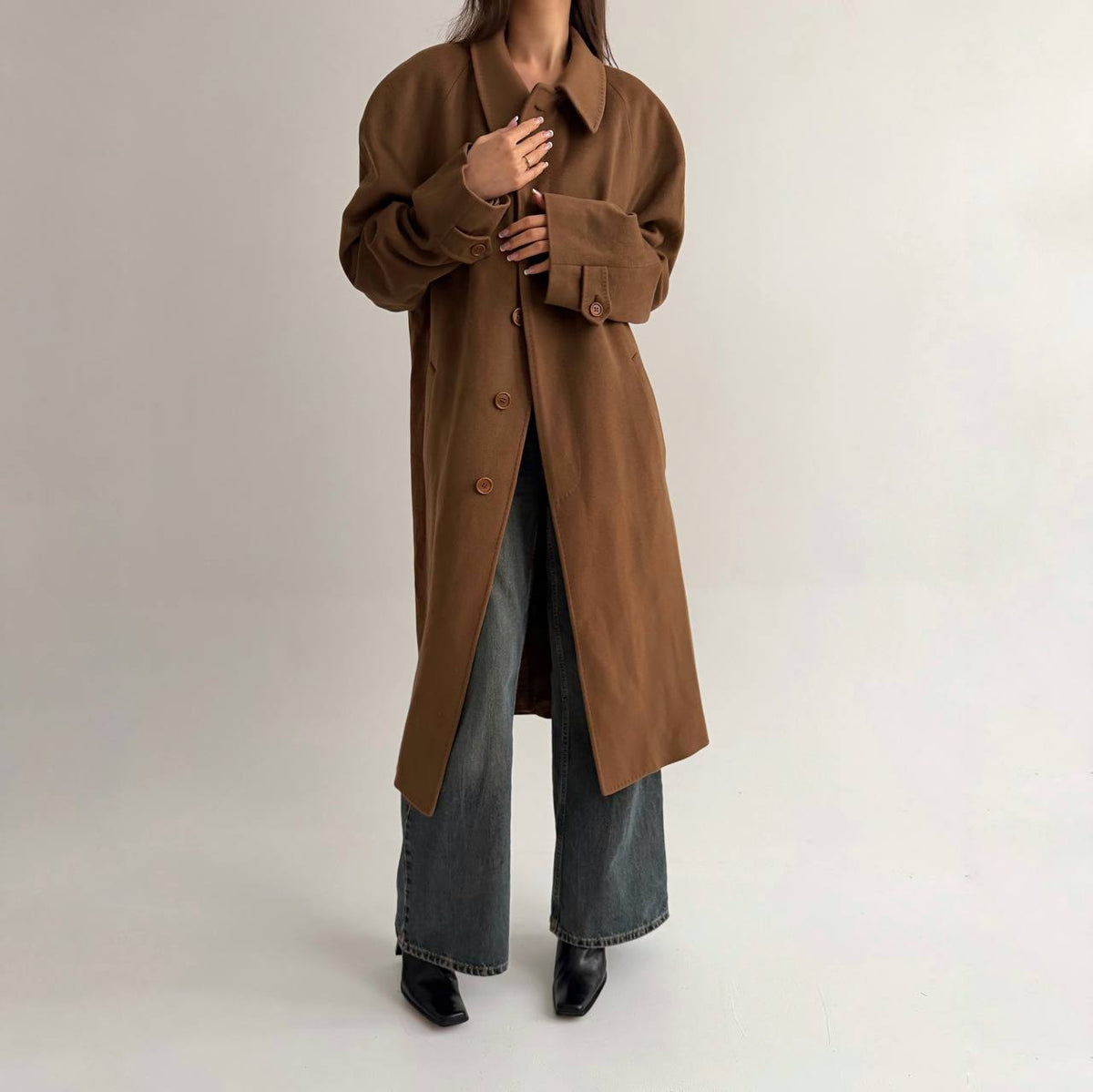 Vintage Loro Piana wool and cashmere coat
