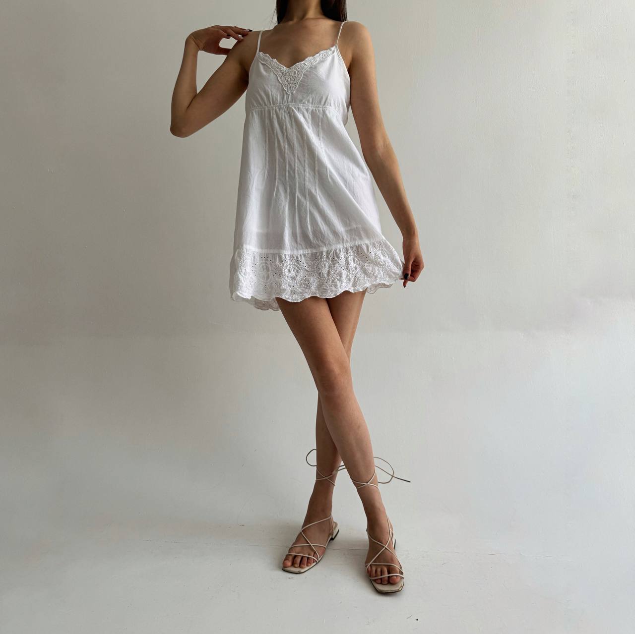 Vintage cotton prairie dress