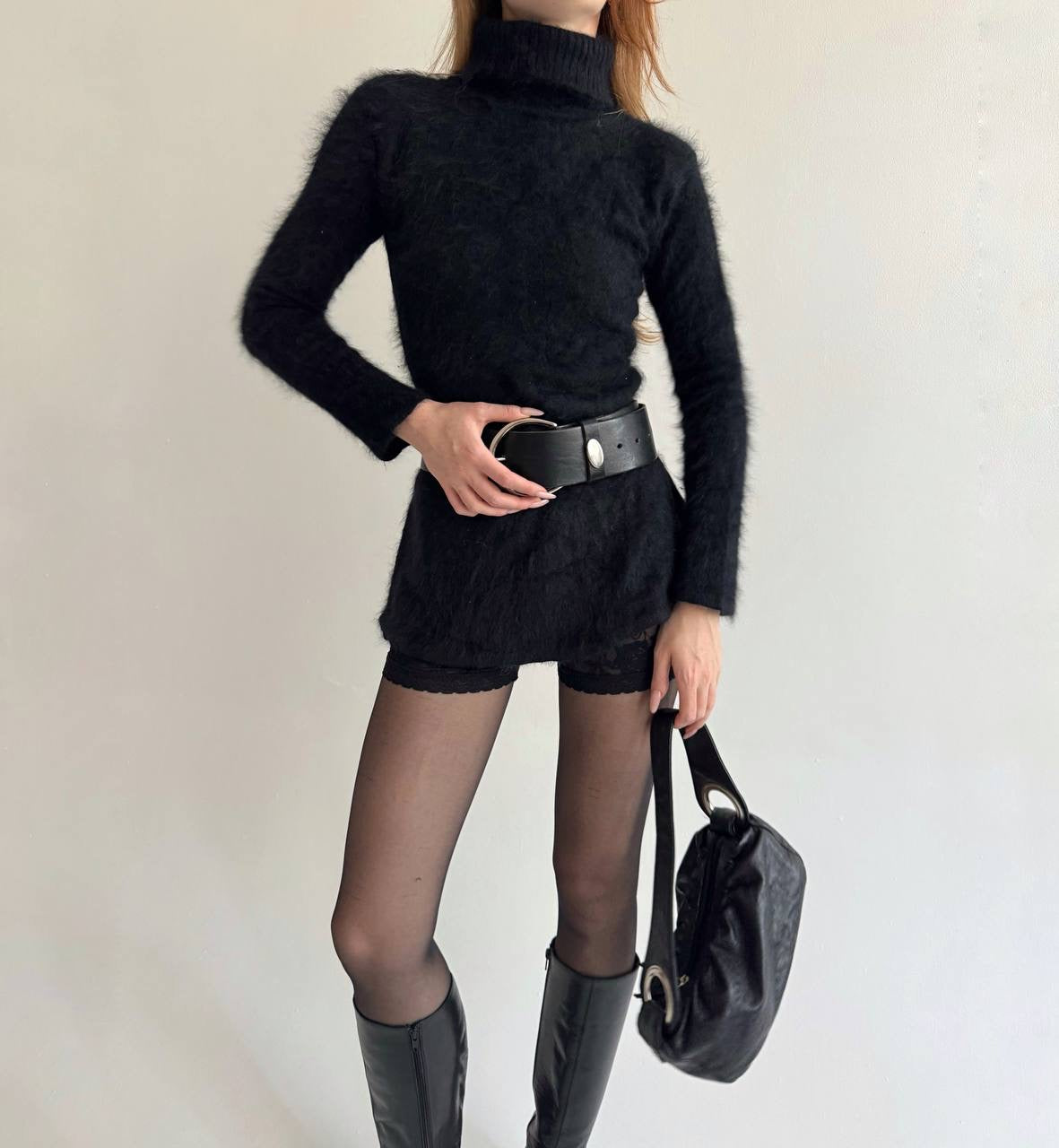 Vintage made in Japan fluffy sweater