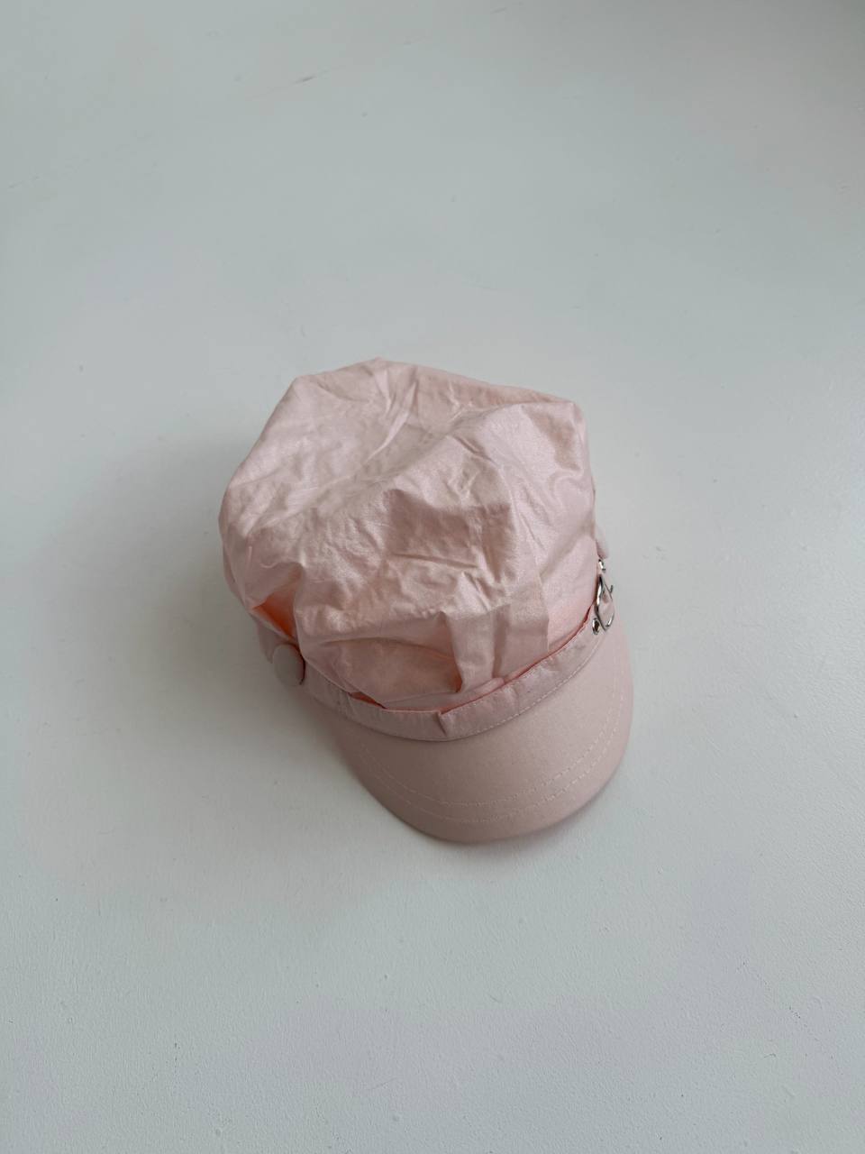 Vintage pink cotton cap