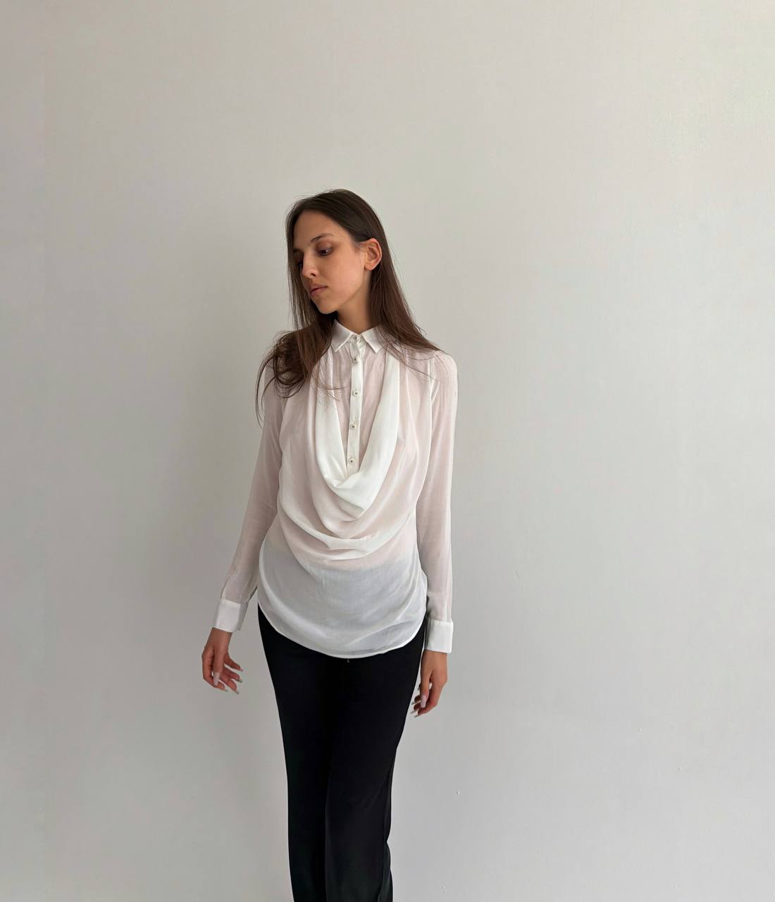 Vintage Plein Sud avant garde blouse