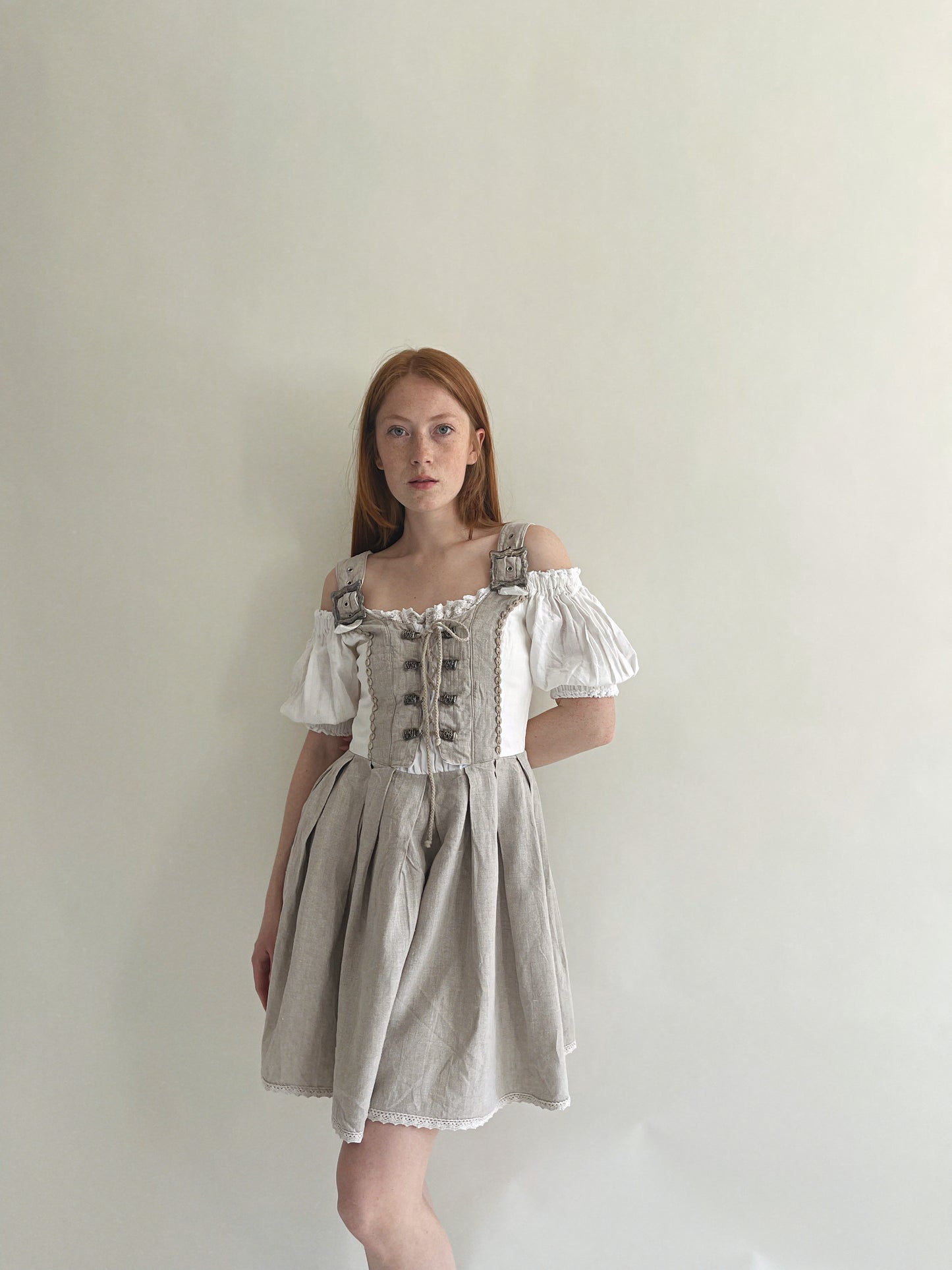 Vintage Bavarian baby doll dress