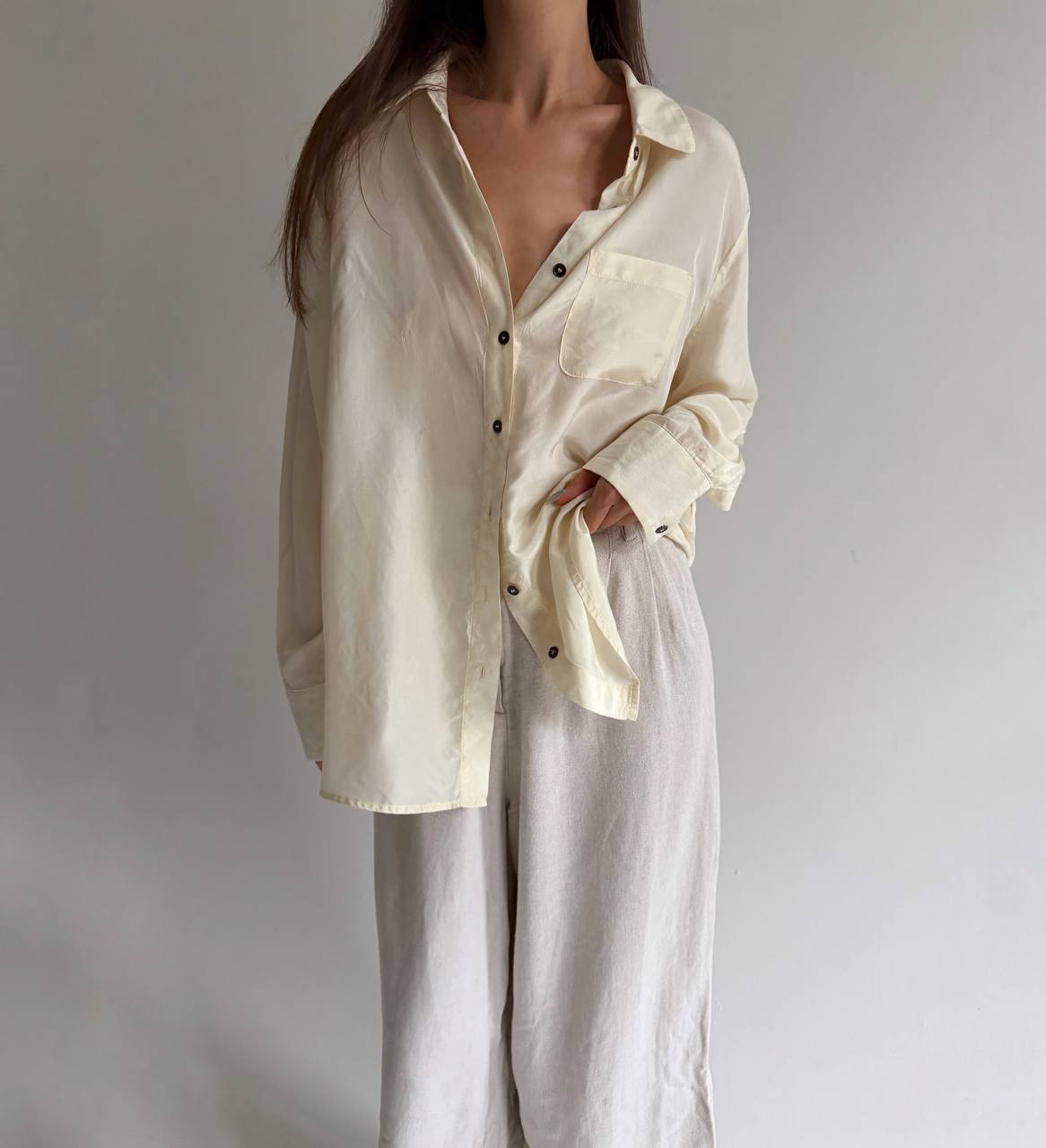 Vintage pure silk blouse