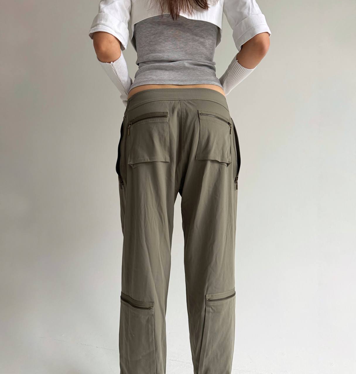 Vintage Plein Sud khaki cargo pants