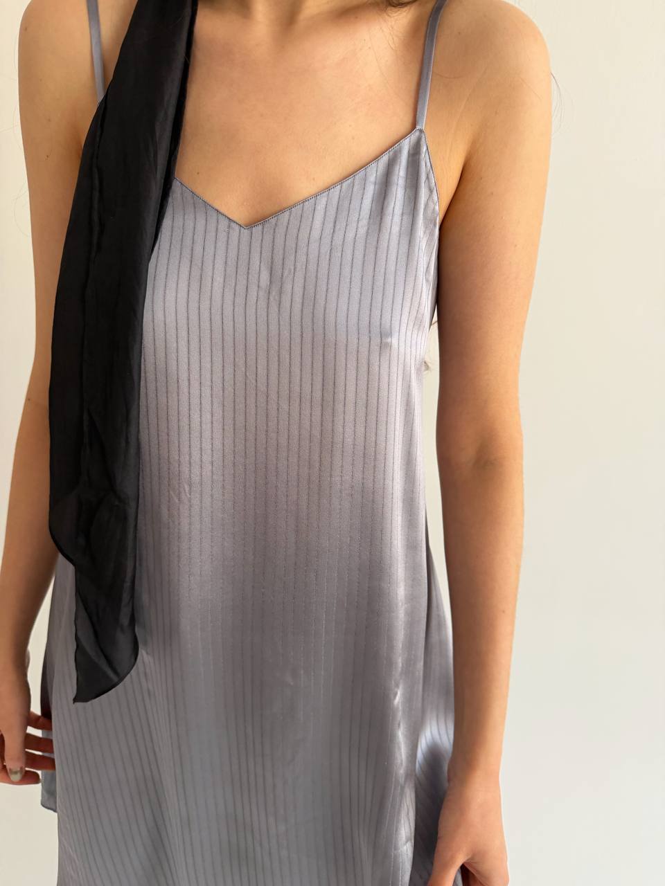 Vintage pure silk slip dress