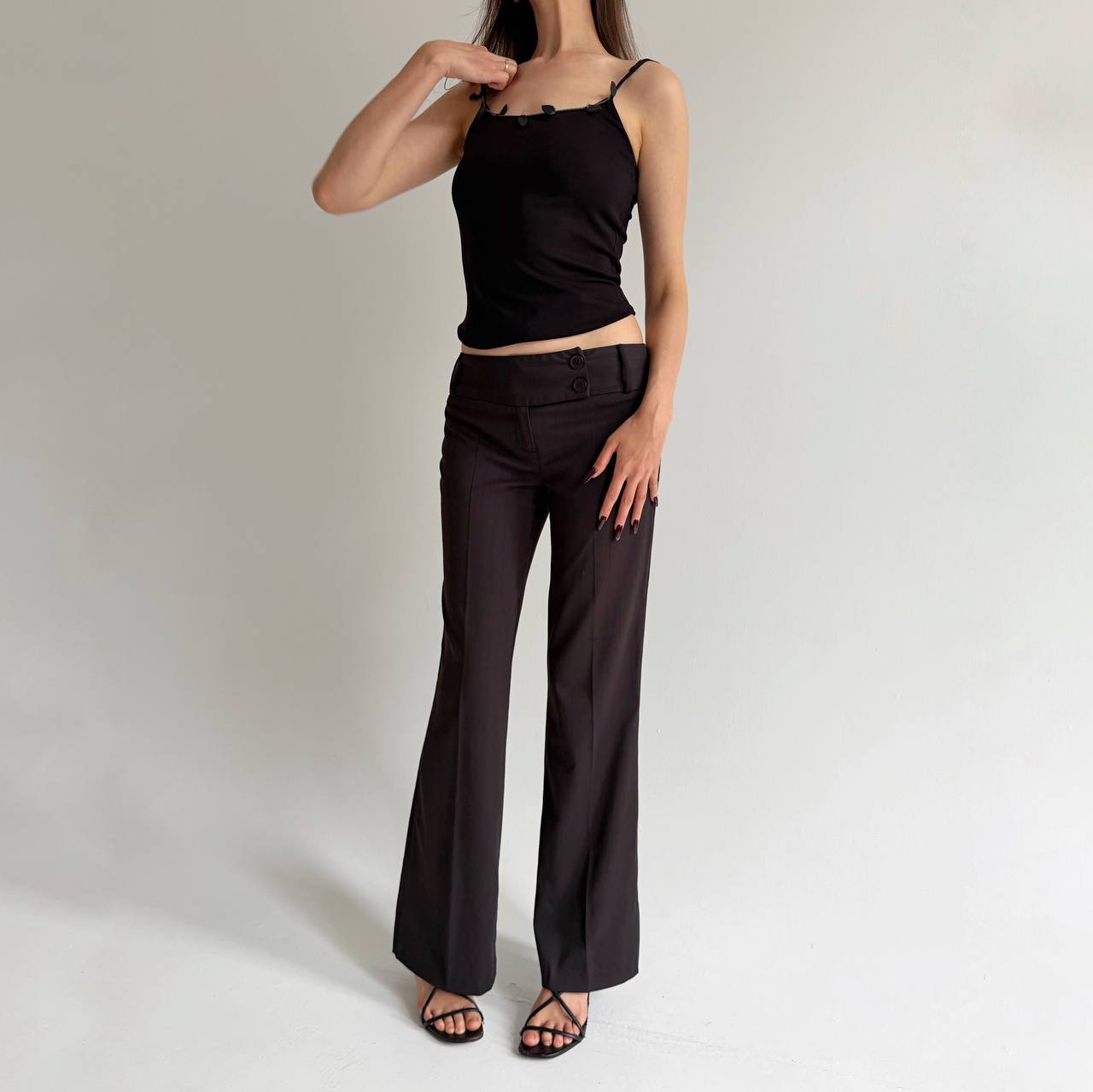 Vintage grey office siren pants