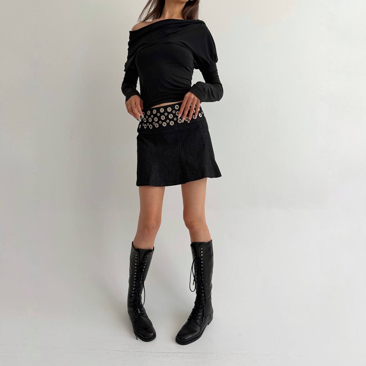 Vintage Blumarine denim skirt