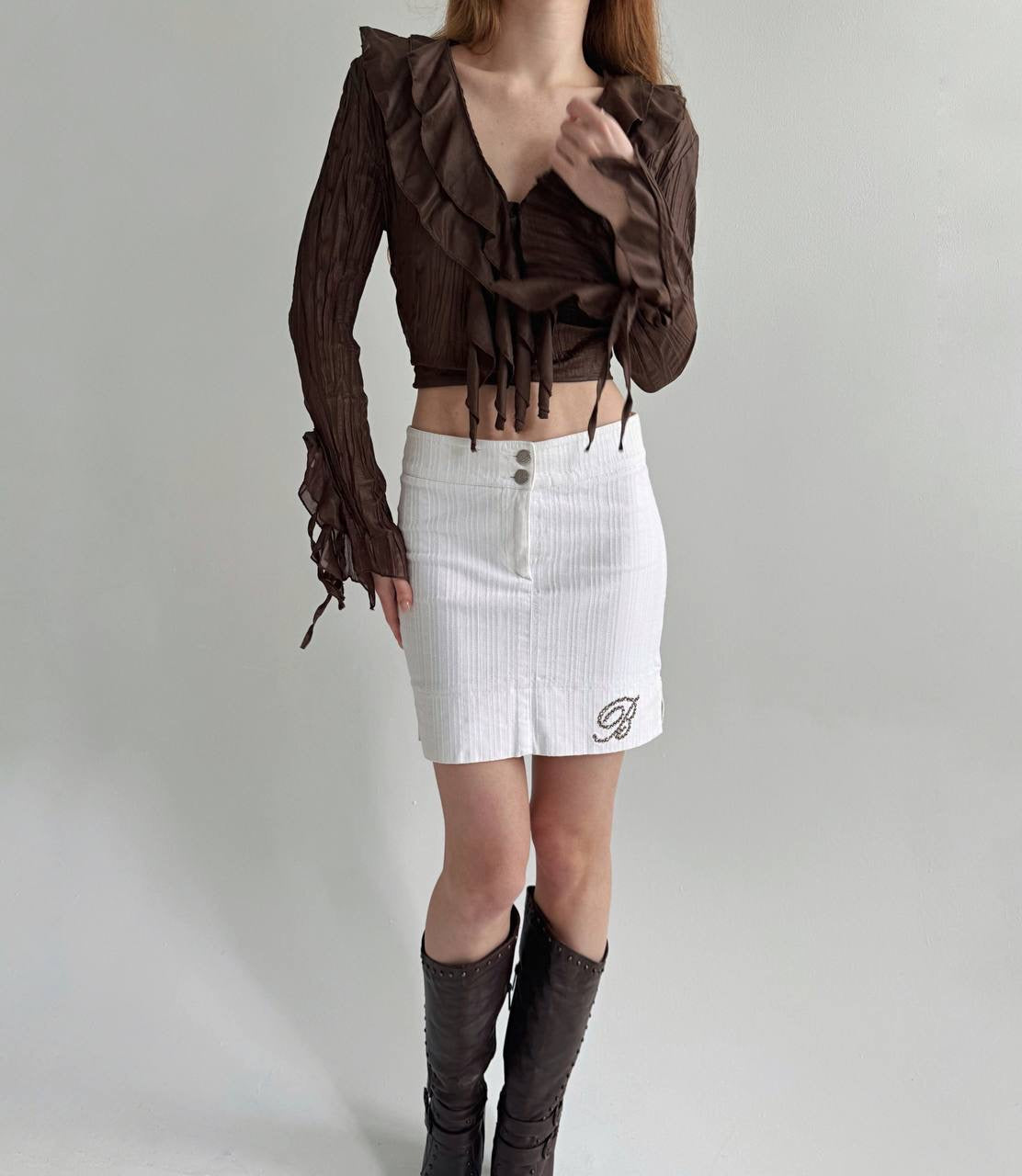 Vintage Blumarine mini skirt