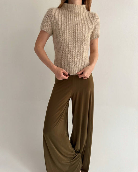 Vintage 30% mohair 30% viscose knitted jumper