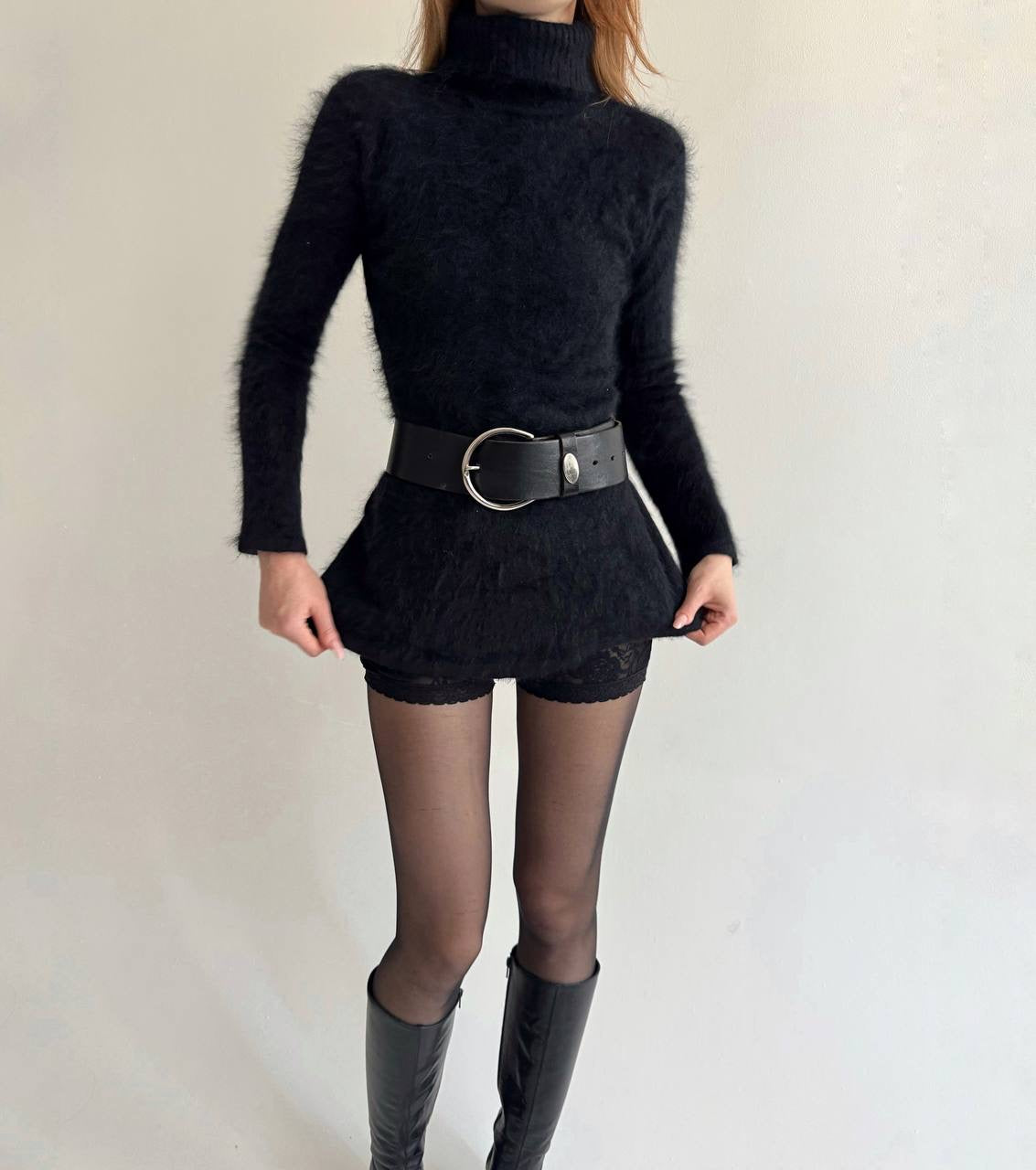 Vintage made in Japan fluffy sweater