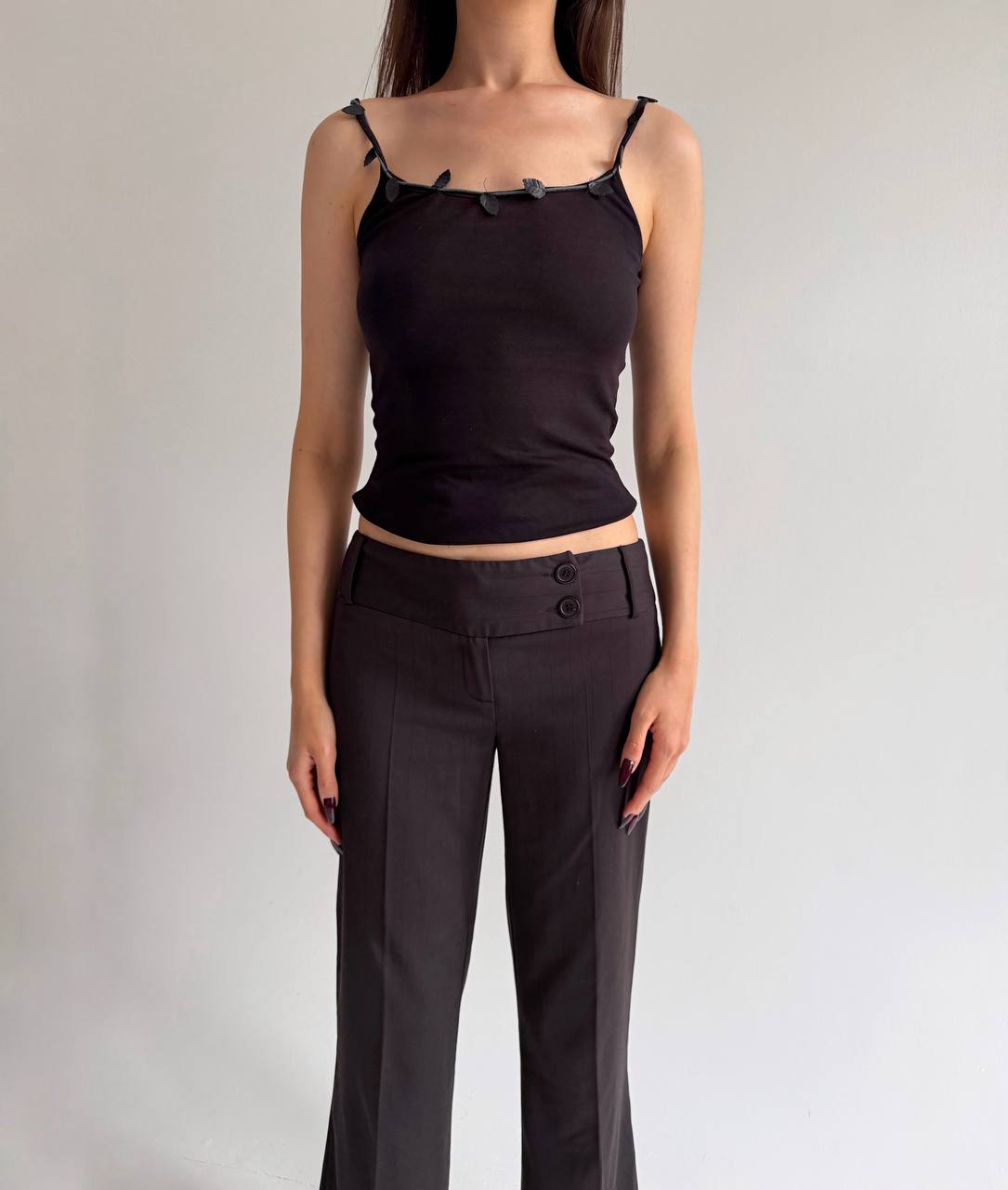 Vintage grey office siren pants