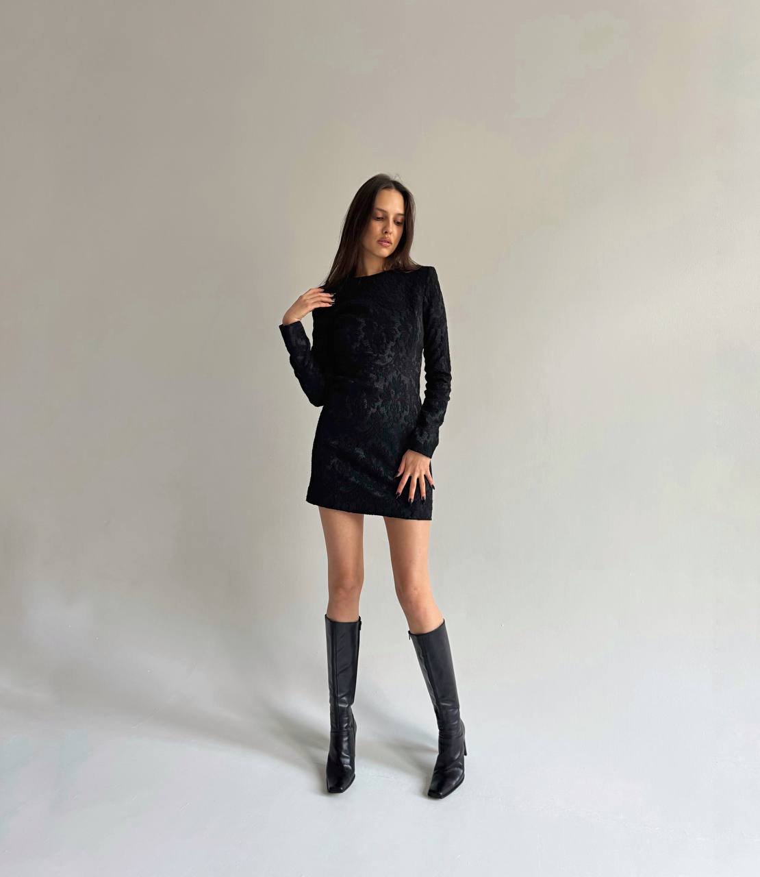 Vintage Plein Sud jacquard dress