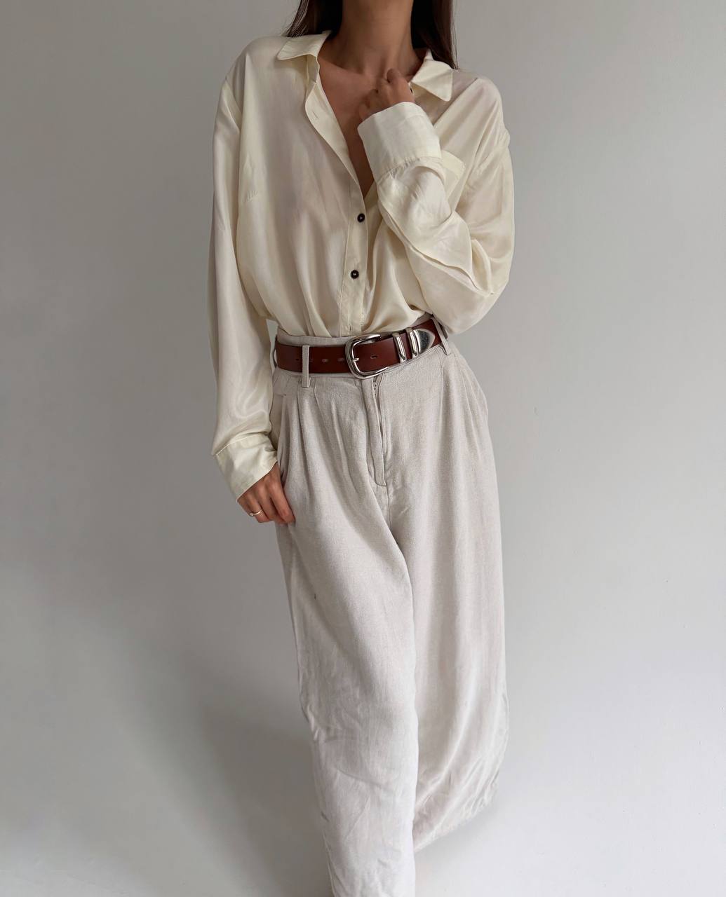 Vintage pure silk blouse
