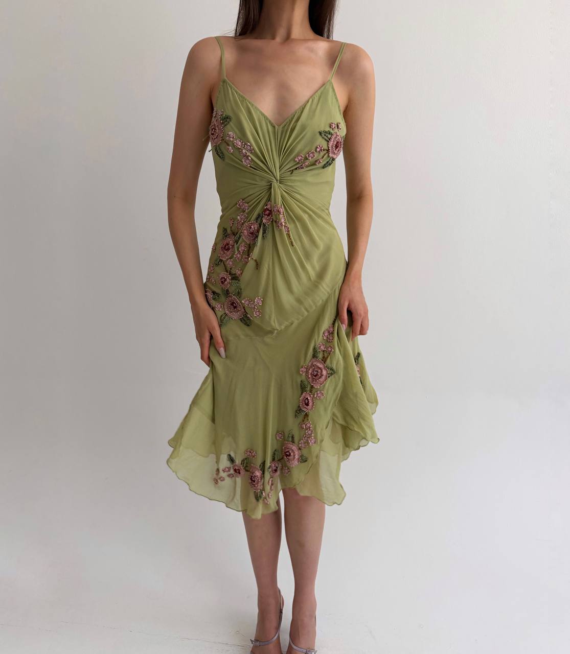 Vintage pure silk fairy dress