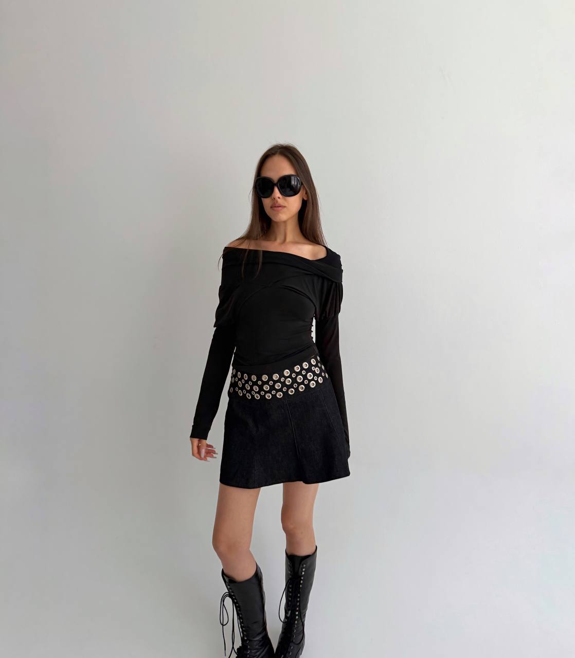 Vintage Blumarine denim skirt