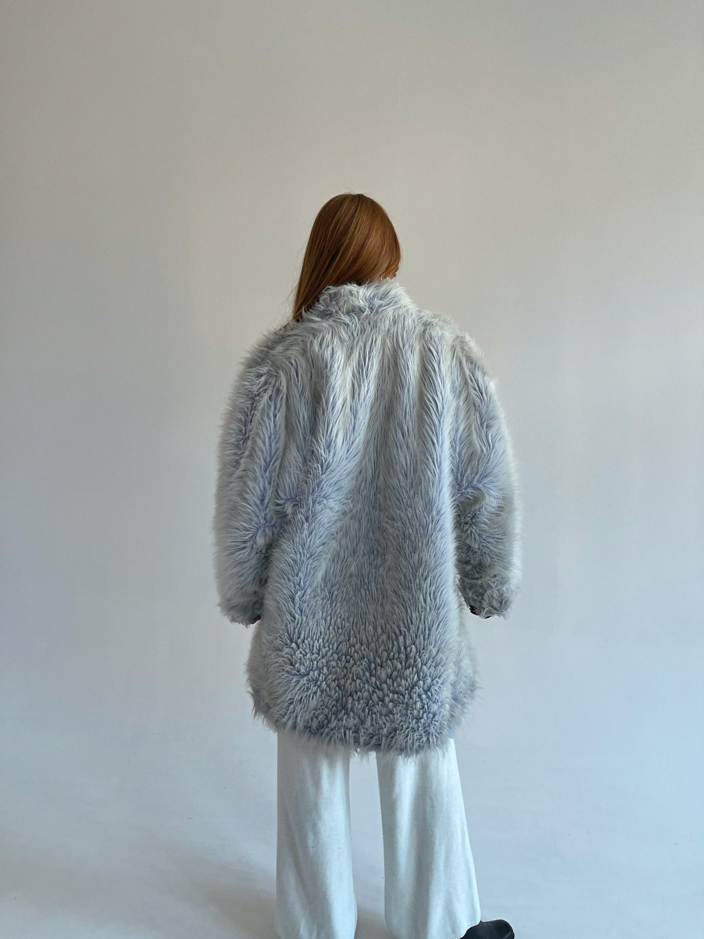 Cute vintage oversized faux fur