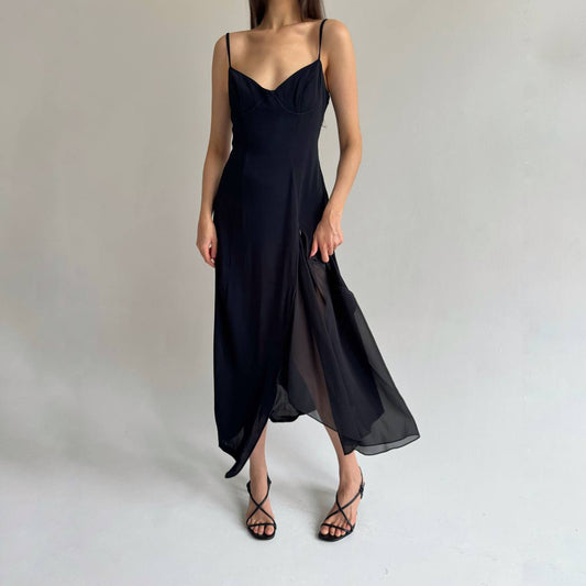Vintage Mugler viscose dress