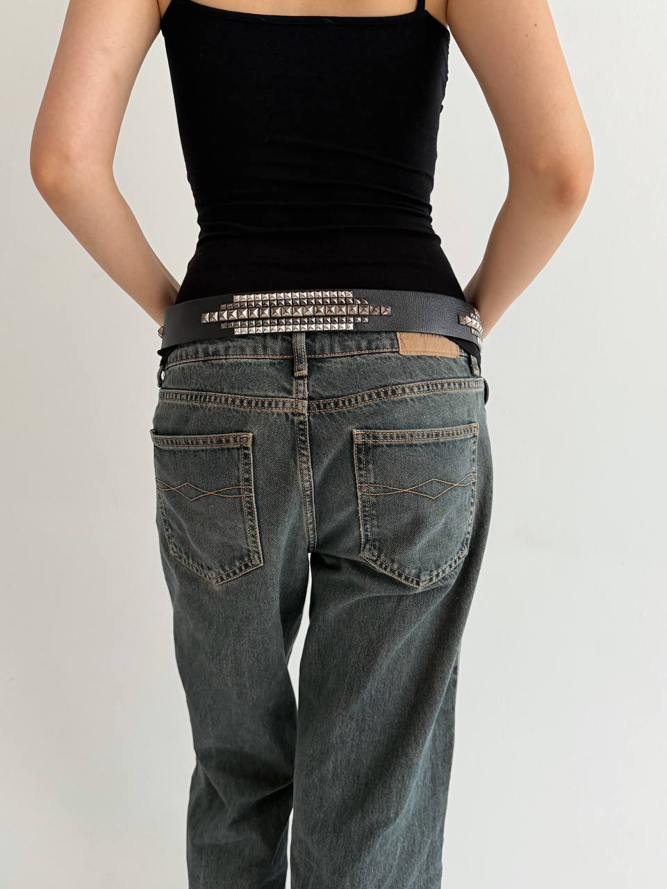 Vintage leather belt