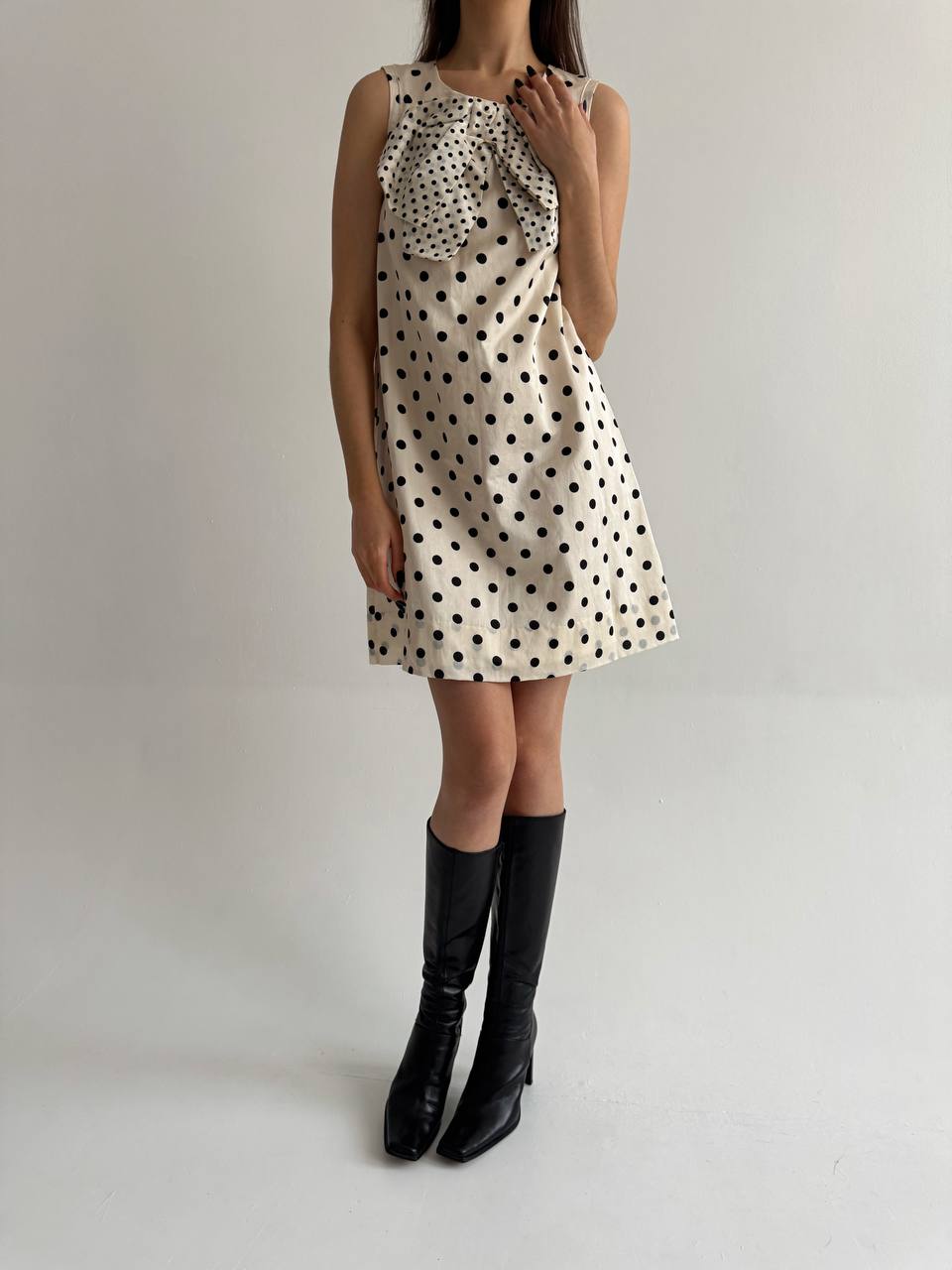 Vintage Sonia Rykiel silk and cotton dress