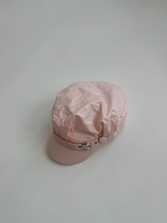 Vintage pink cotton cap