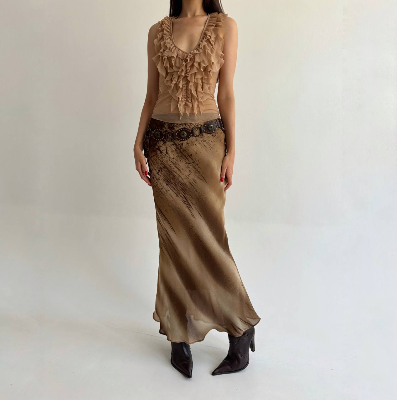 Vintage viscose skirt