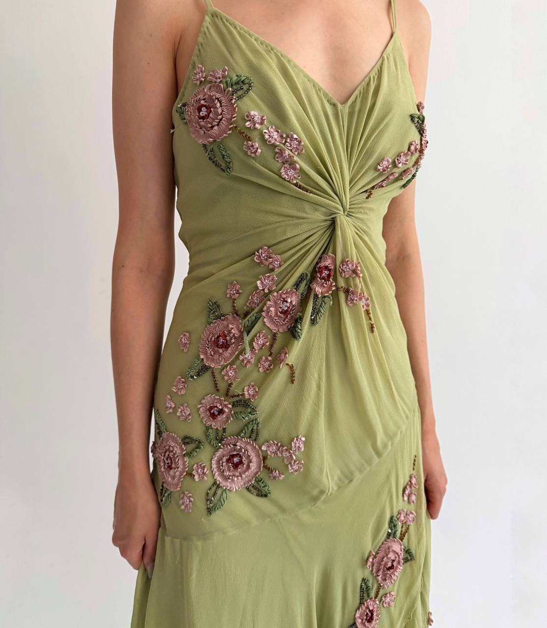 Vintage pure silk fairy dress