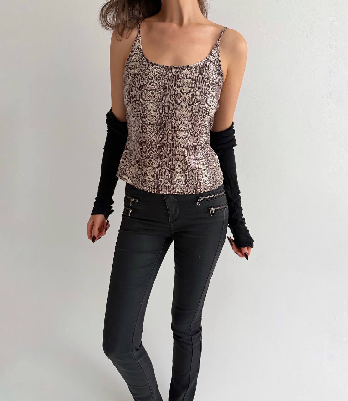 Vintage Gianfranco Ferre snake top