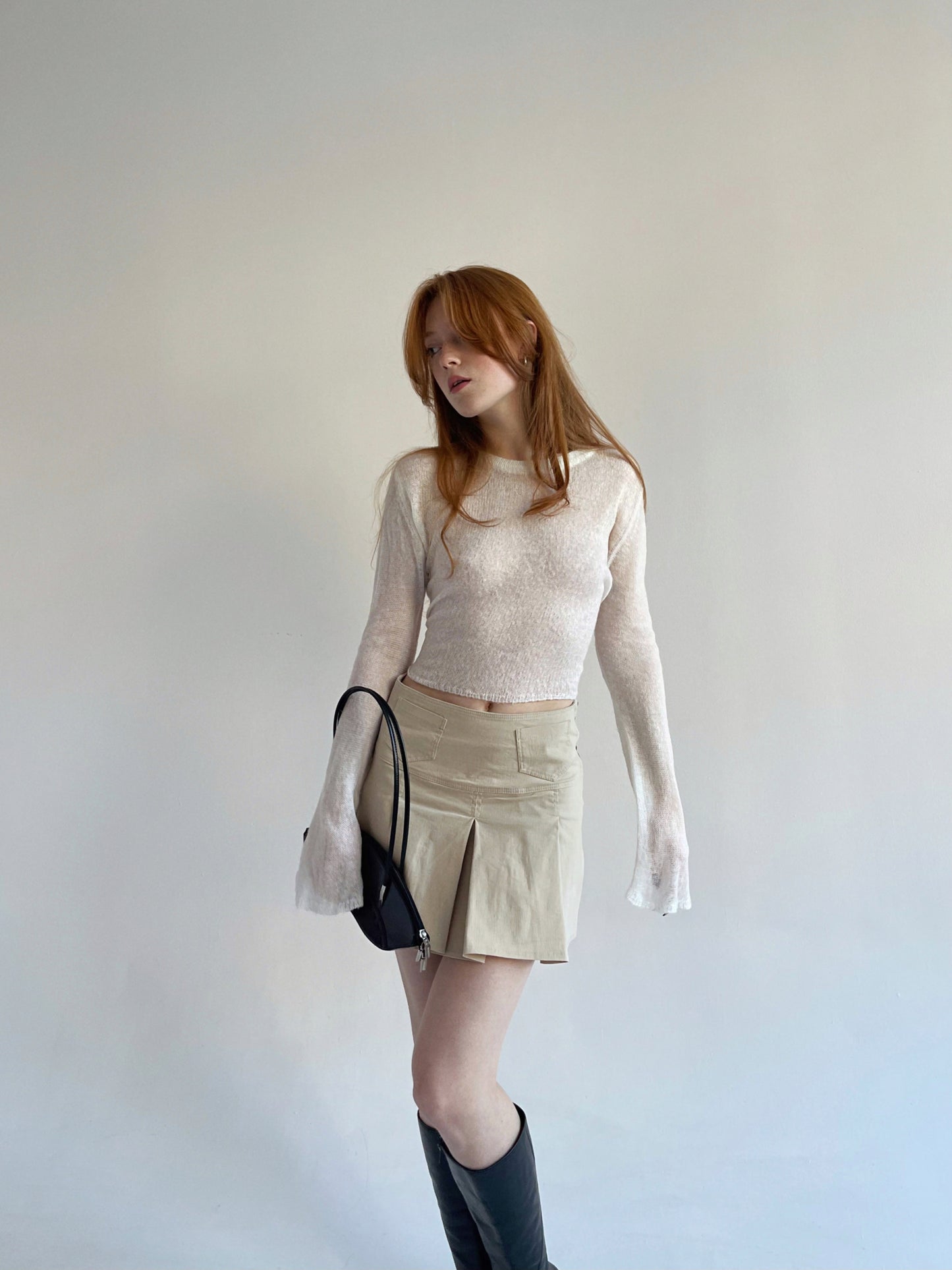 Vintage 75% cotton mini skirt