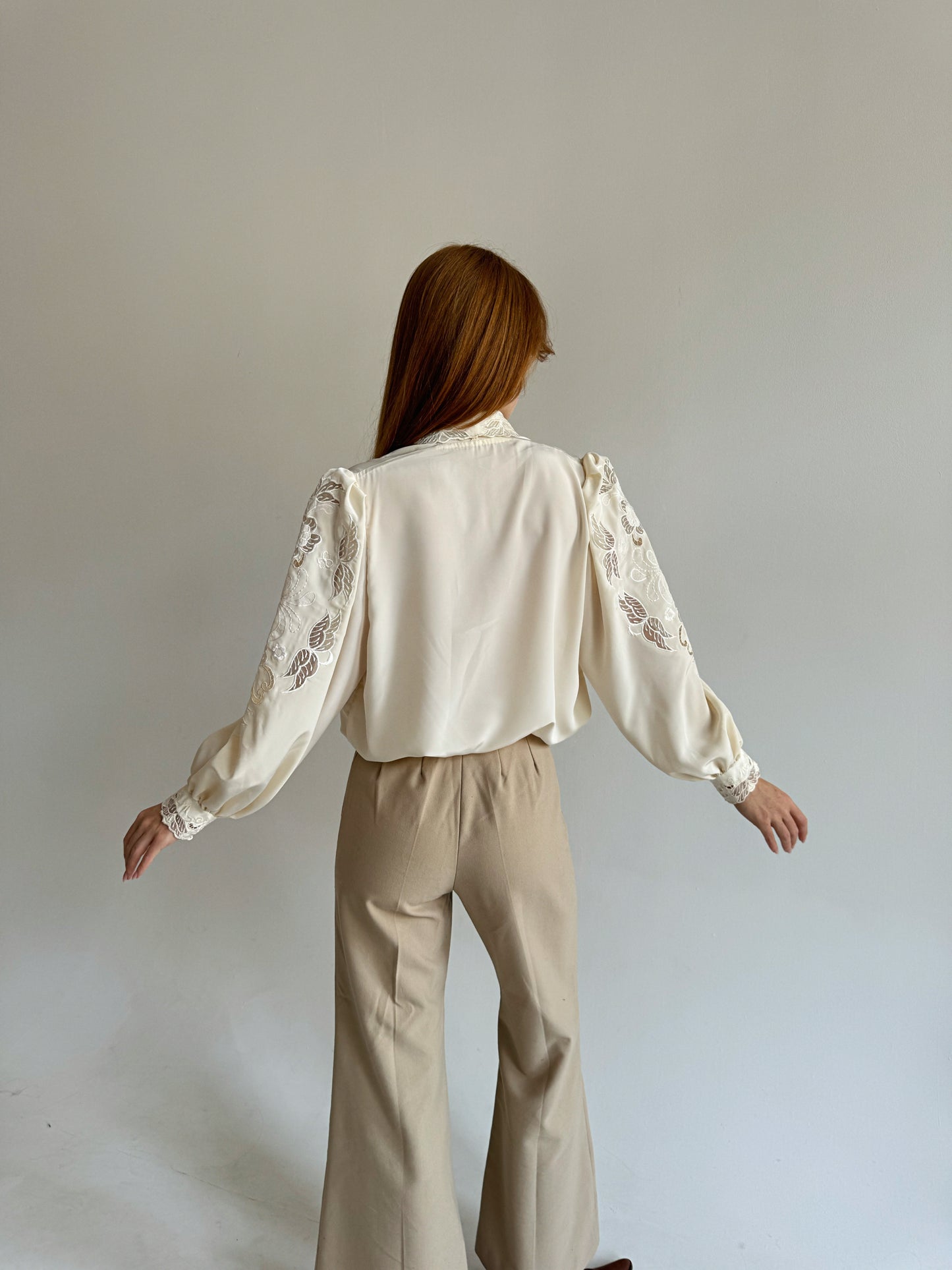 Vintage embroidery blouse