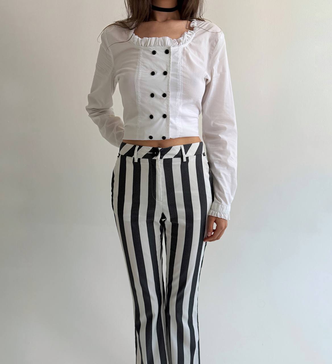 Moschino clowncore striped pants