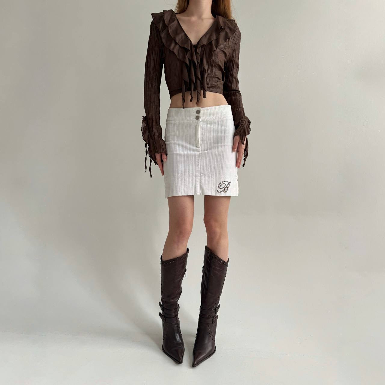 Vintage Blumarine mini skirt